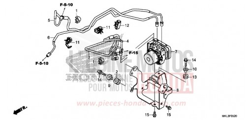 ABS MODULATOR NC750XAL de 2020